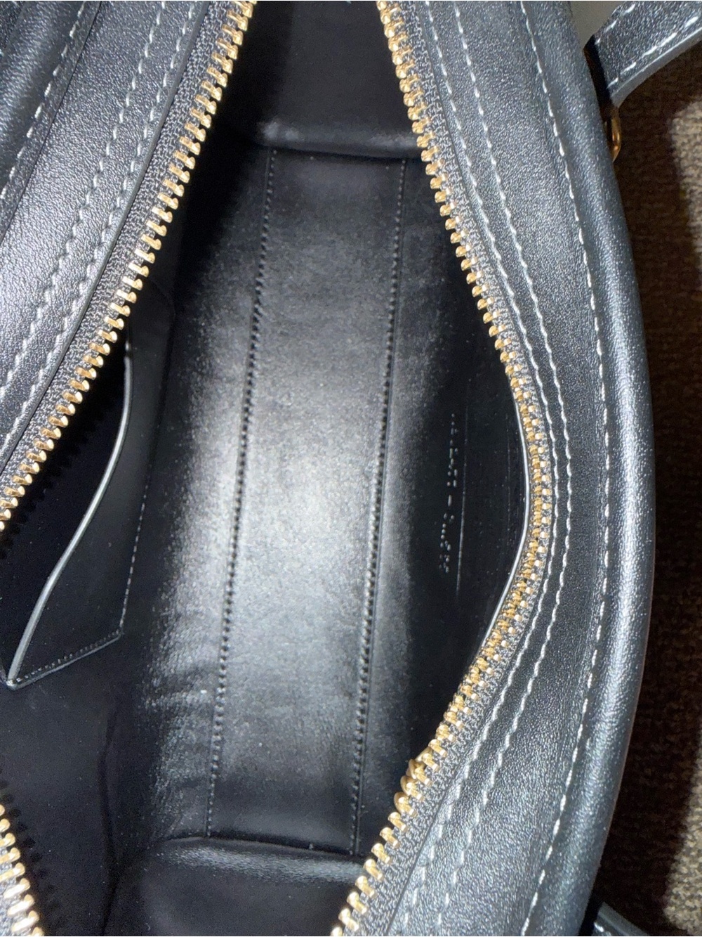 Coach NWT Swing Zip Bag Black - Picture 4 of 6